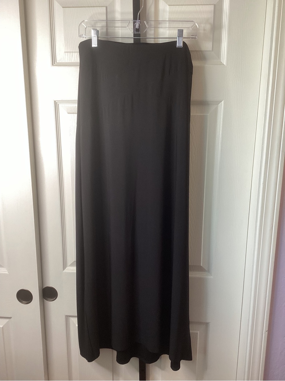 Classic Black Maxi Skirt, size Small